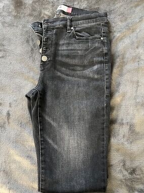 CAbi Women's High-Rise Washed Black Jeans - Go to Jeans